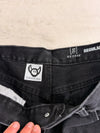 Pantalon baggy jean noir large Japanese balloon streetwear y2k vintage hip-hop taille 34US n•1111