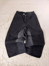 Pantalon baggy jean noir large Japanese balloon streetwear y2k vintage hip-hop taille 34US n•1111