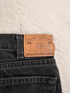Pantalon baggy jean noir large Japanese balloon streetwear y2k vintage hip-hop taille 31US n•1112