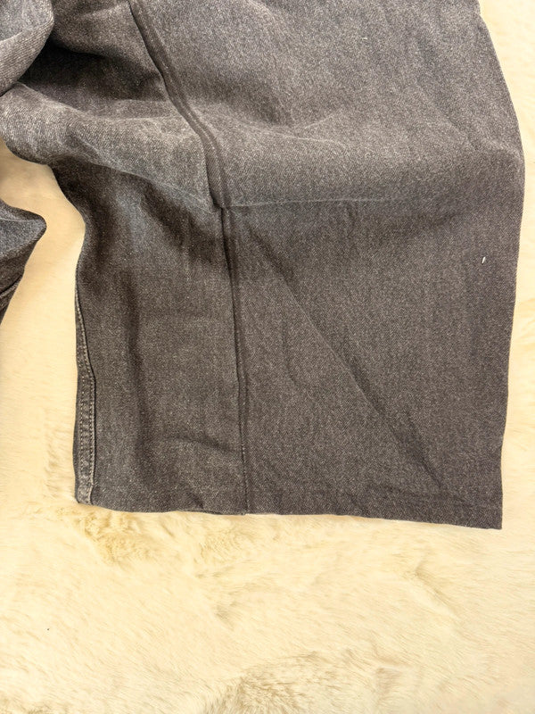 Pantalon baggy jean noir large Japanese balloon streetwear y2k vintage hip-hop taille 31US n•1112
