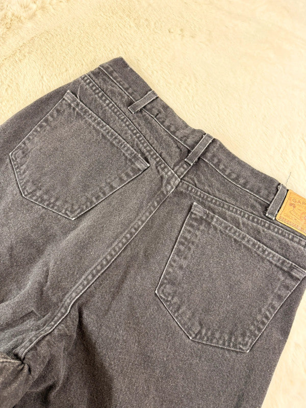 Pantalon baggy jean noir large Japanese balloon streetwear y2k vintage hip-hop taille 31US n•1112
