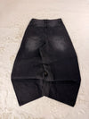 Pantalon baggy jean noir large Japanese balloon streetwear y2k vintage hip-hop taille 30US n•1113