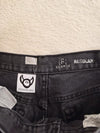 Pantalon baggy jean noir large Japanese balloon streetwear y2k vintage hip-hop taille 34US n•1114