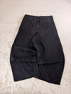 Pantalon baggy jean noir large Japanese balloon streetwear y2k vintage hip-hop taille 38US n•1115