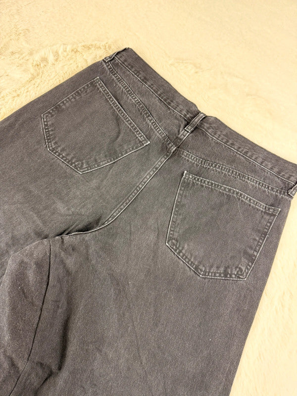 Pantalon baggy jean noir large Japanese balloon streetwear y2k vintage hip-hop taille 38US n•1115