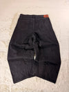 Pantalon baggy jean noir large Japanese balloon streetwear y2k vintage hip-hop taille 34US n•1116