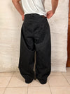 Pantalon baggy jean noir large Japanese balloon streetwear y2k vintage hip-hop taille 34US n•1116