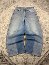 Pantalon baggy jean large Japanese balloon streetwear JNCO y2k vintage hip-hop taille M n•584
