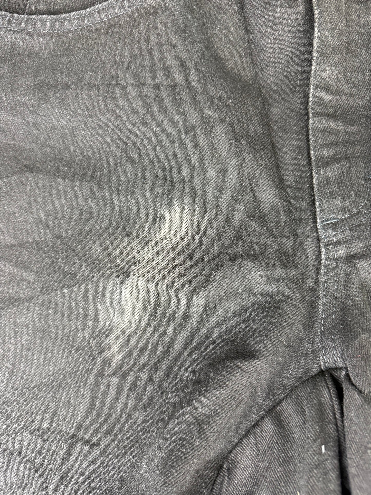 Pantalon baggy en denim upcyclé large style skater streetwear y2k hip-hop 90’s - Pièce unique M n•14