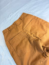 Pantalon Double Knee Baggy épais grande poche, triple couture résistante, couleur beige/camel