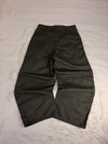 Pantalon Double Knee Baggy épais grande poche, triple couture résistante, couleur vert foncé